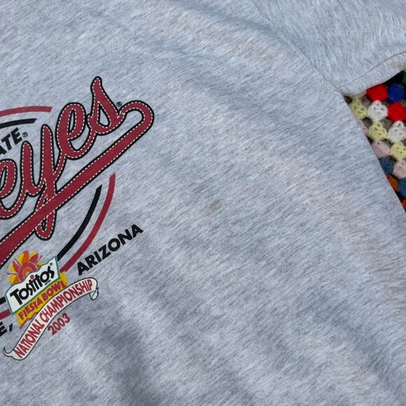 Vintage Ohio State Sweatshirt β Grey β Early 2000s β NCAA Collegeβ Size XL - Picture 4 of 7